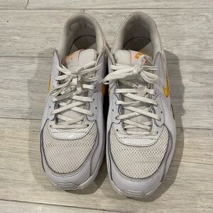 Nike Airmax white and gold US 7.5 women’s.